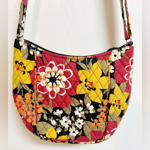 Vera Bradley Crossbody Bag Purse Bittersweet Medium Retired Clare Quilted - Picture 6 of 9